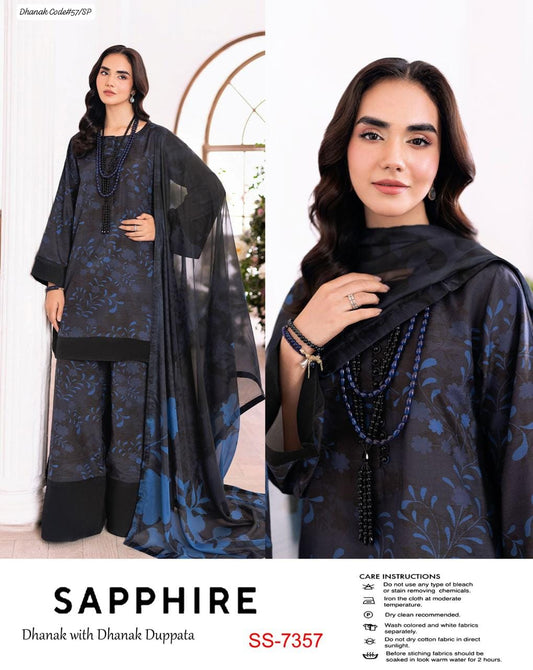 Sapphire – Dhanak – 3-Piece