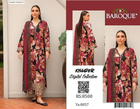 Baroque – Khaddar – 3-Piece