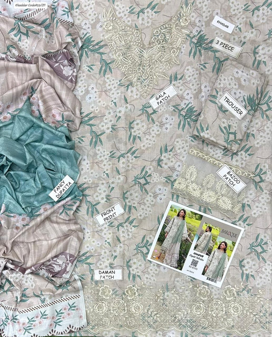 Baroque – Khaddar – 3-Piece