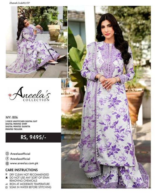 Aneela's – Dhanak – 3-Piece