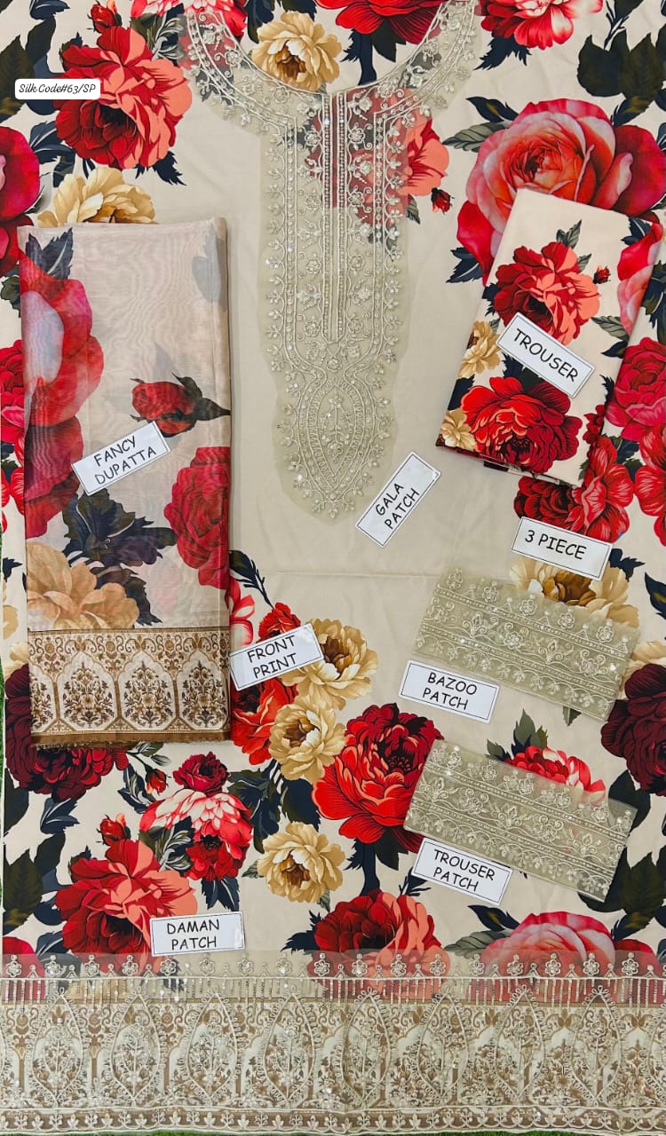 Maria B – Silk – 3-Piece