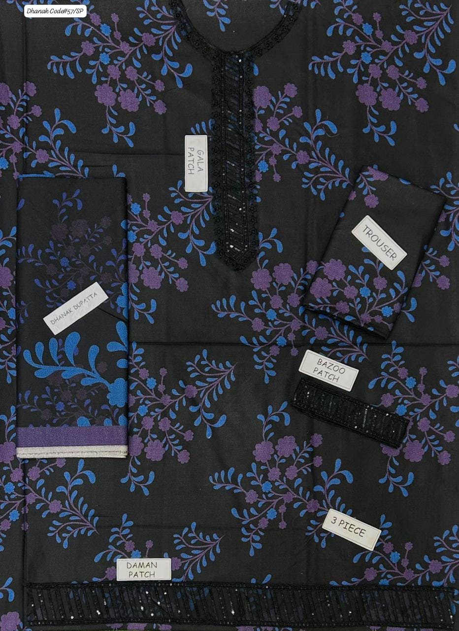 Sapphire – Dhanak – 3-Piece