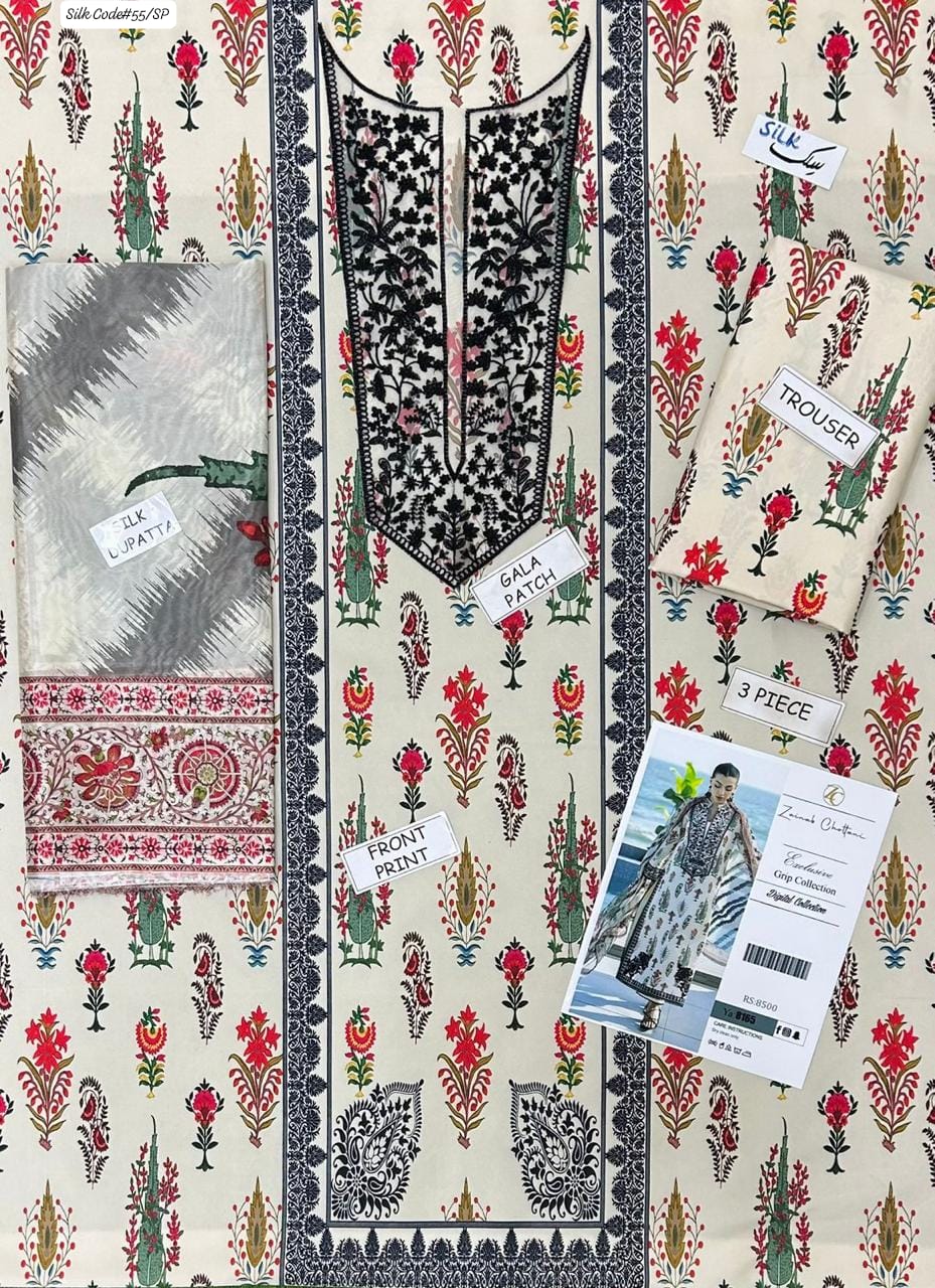 Zainab Chottani – Silk – 3-Piece