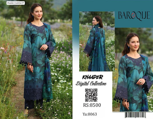 Baroque – Khaddar – 3-Piece