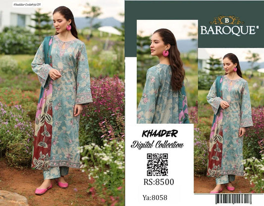 Baroque – Khaddar – 3-Piece