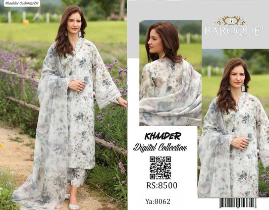 Baroque – Khaddar – 3-Piece