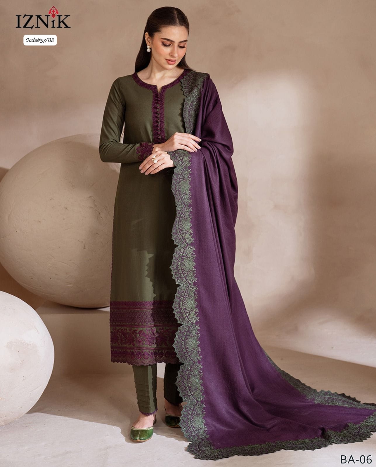 Zayniya Signature Collection – Dhanak – 3-Piece