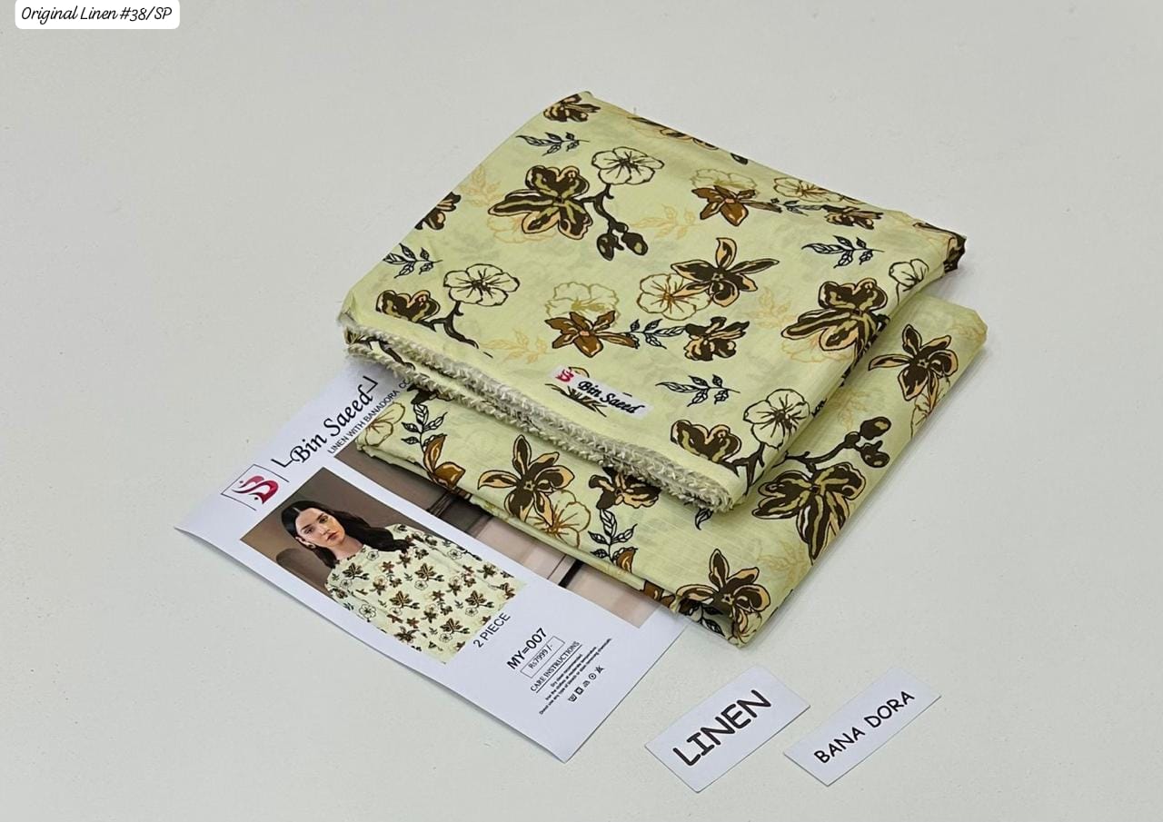 Bin Saeed – Linen – 2-Piece