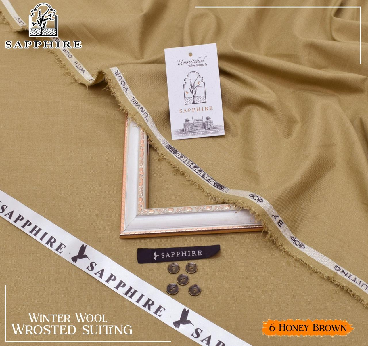 Sapphire – Wool - Single Piece