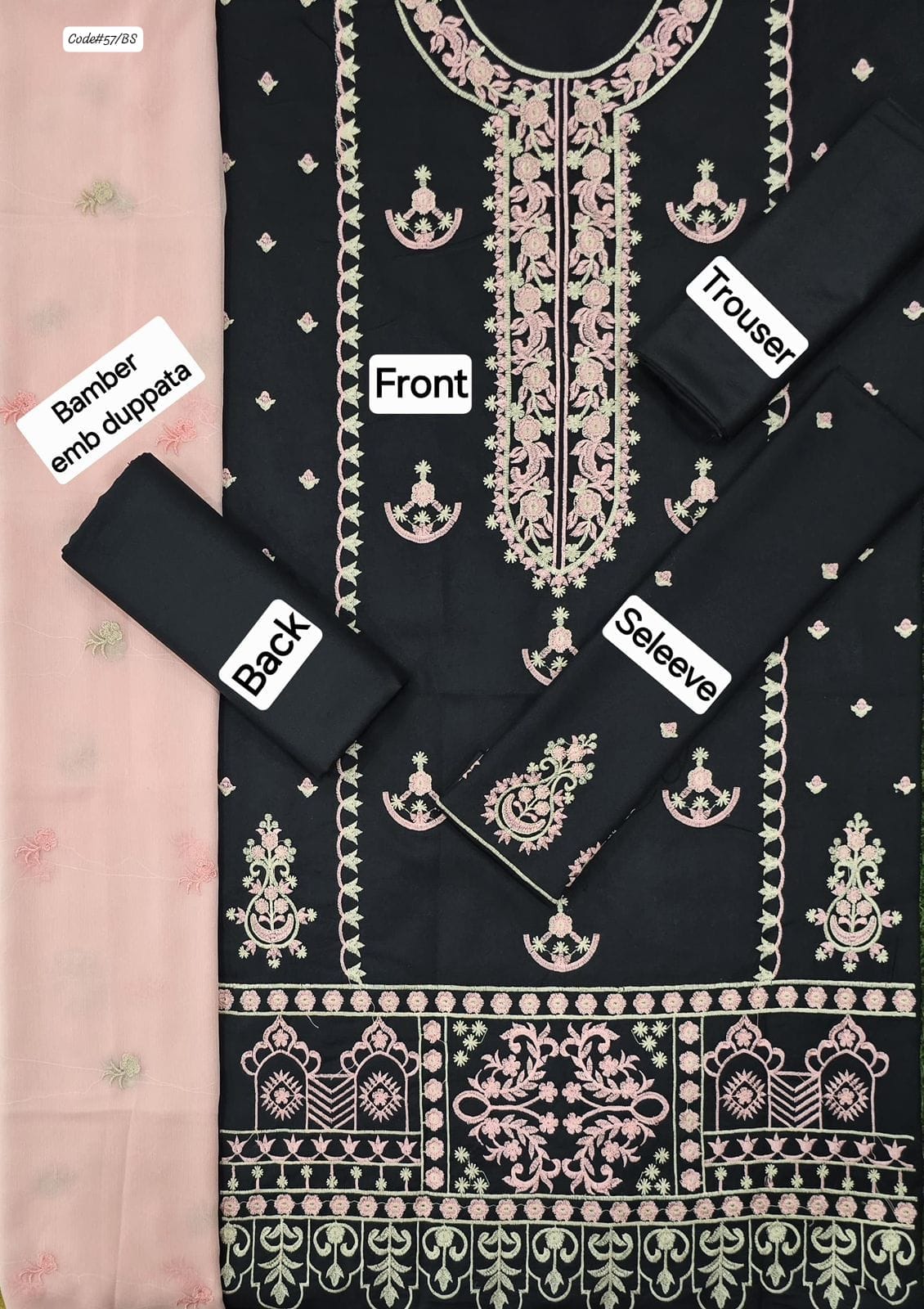 Zayniya Signature Collection – Dhanak – 3-Piece