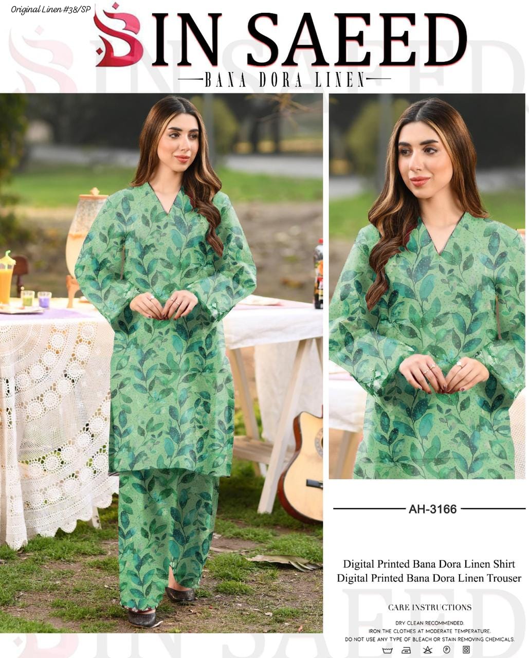 Bin Saeed – Linen – 2-Piece