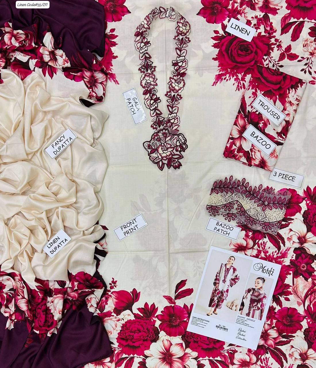 Motifz – Linen – 3-Piece
