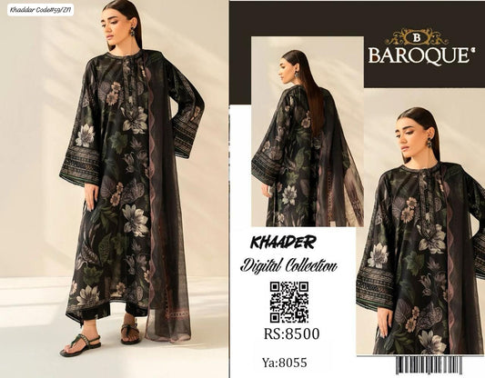Baroque – Khaddar – 3-Piece