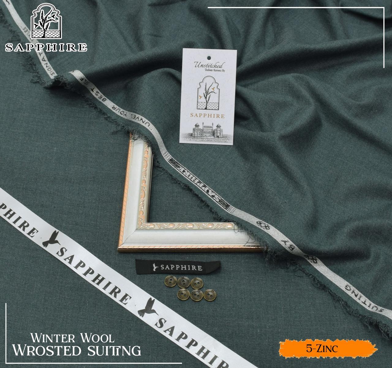 Sapphire – Wool - Single Piece